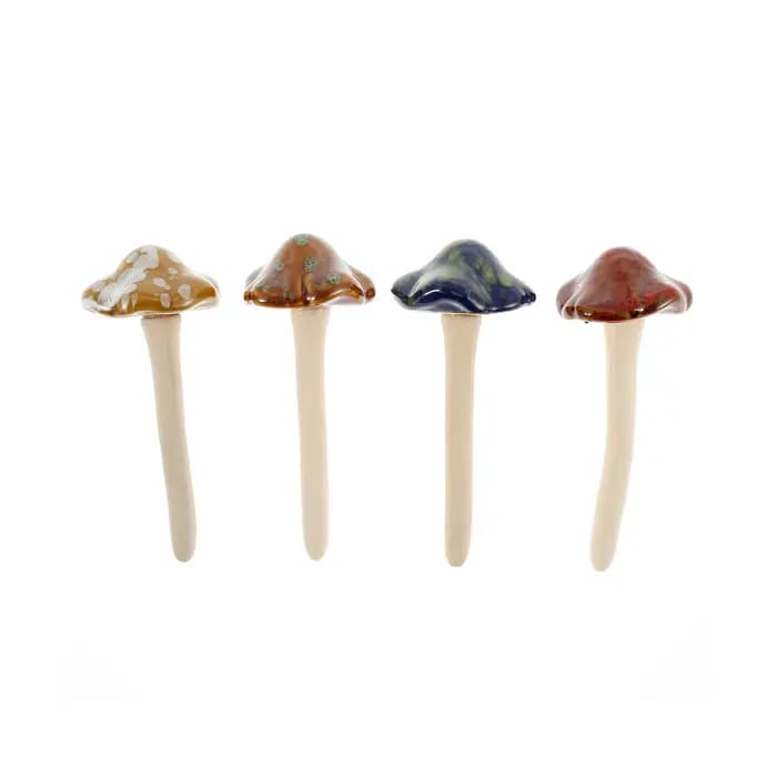 Statues de Toadstool, mélange de couleurs
