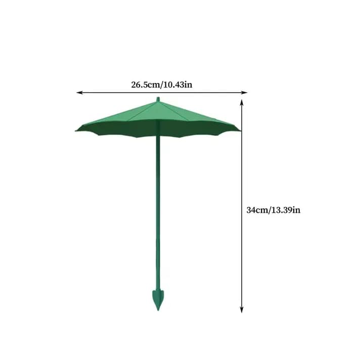 Parasols pour plantes, 3 pièces, protection solaire pour semis, protection UV, abris pour plantes po