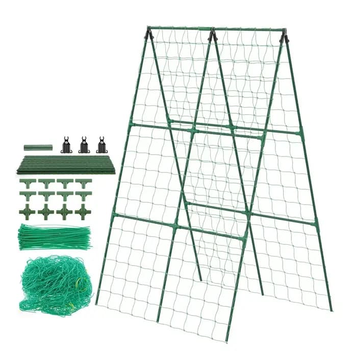 Treillis de concombre, cadre A pour légumes de jardin