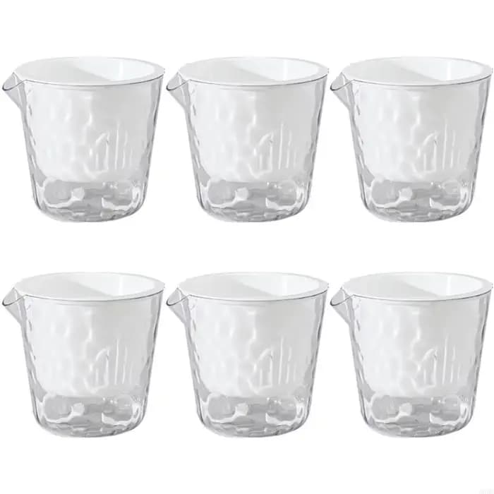 Paquet 6 porte-fleurs en plastique avec fonction d'arrosage automatique pour fleurs petits buissons