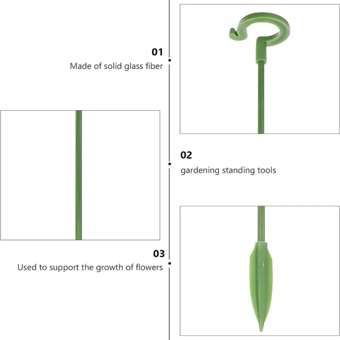 Support de plantes réutilisable, lot de 5 ou 10 pièces, anciers, fleurs, vigne, escalade, rapide, ac