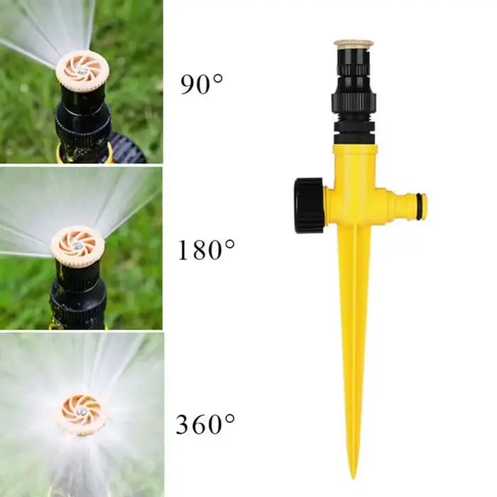 360 ° Arroseur automatique rotatif, système d'irrigation de pelouse de jardin, couverture de grand