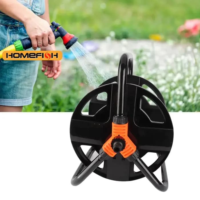 Enrouleur de tuyau DIY
