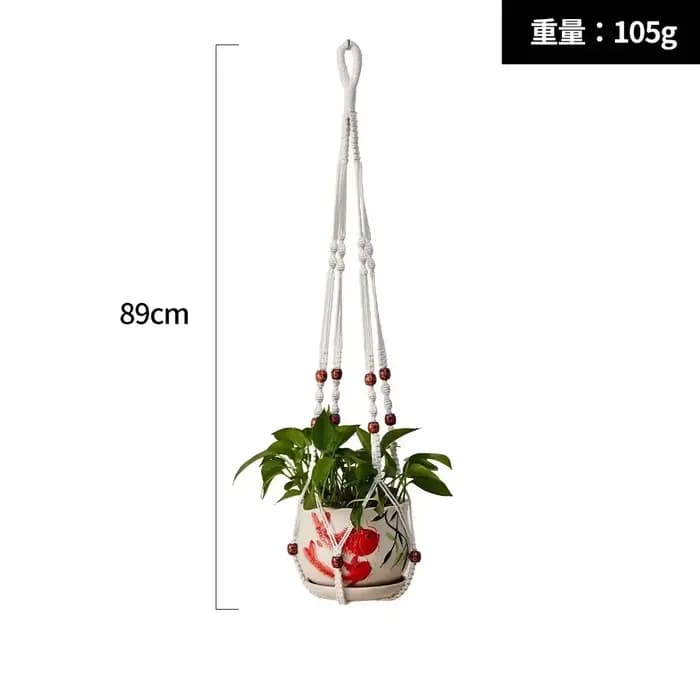 Support fait main pour pots de fleurs, jardinière de jardin de cour, pot de panier, trépied pour vases, décoration d'intérieur