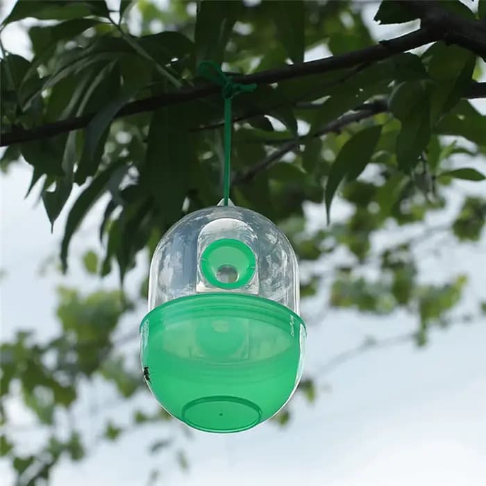 Piège à mouches suspendu réutilisable pour l'extérieur, attrape-mouche, attrape-apiculture, Cage, éq