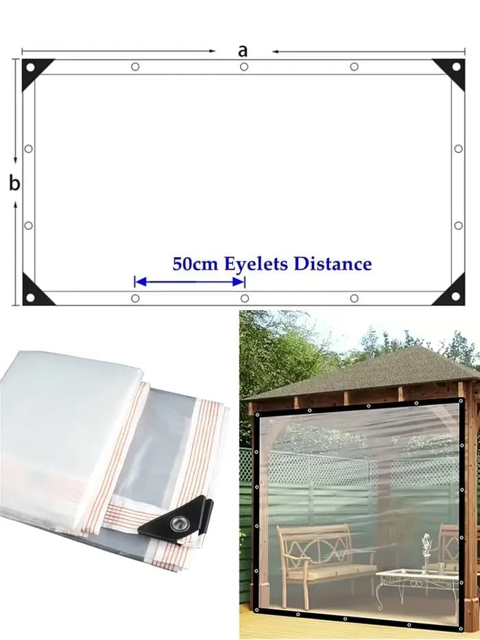 Film plastique Transparent imperméable à la pluie