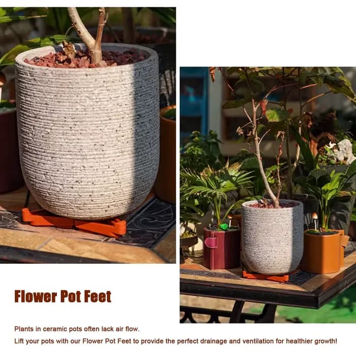 Pieds de Pot de plantes, 10/30 pièces, support avec trous, tampons de soucoupe de Drainage, empêchen