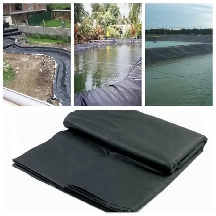 Doublures d'étang à poissons, membrane de piscine de jardin, HDPE, rapincité, étanche, doublure de g