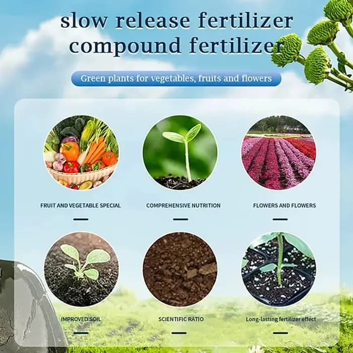 Tablette universelle à libération lente pour jardinage domestique