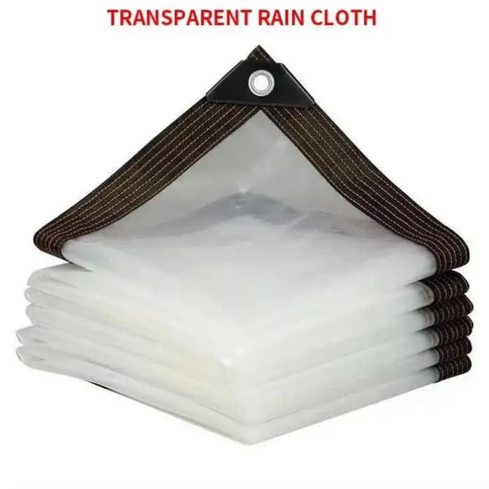 Bâche transparente imperméable à l'eau et isolante thermiquement, couverture chaude coupe-vent pour
