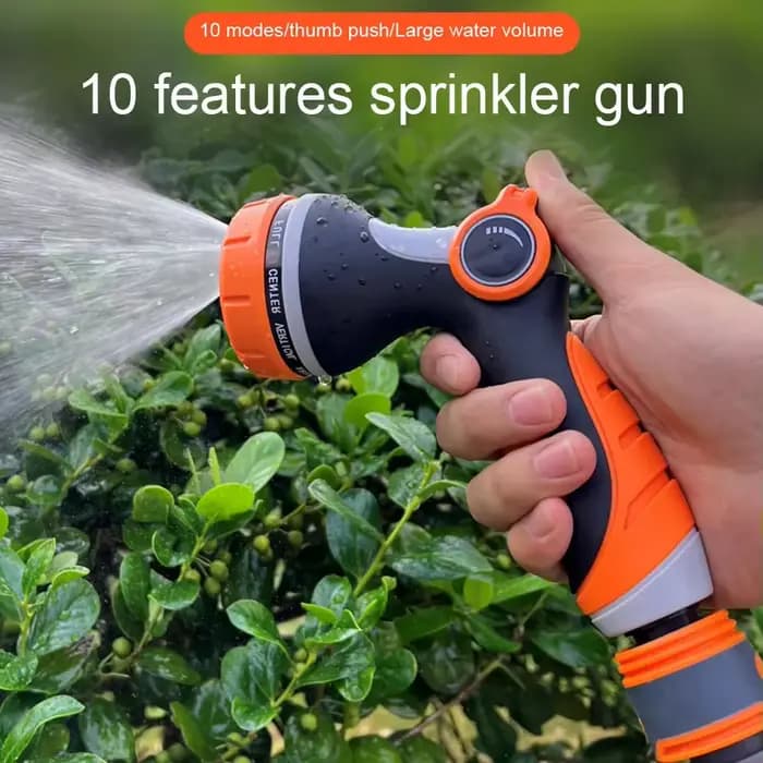 Pistolet à eau d'arrosage de jardin, outil d'arrosage de jardin, arrosage de légumes, pulvérisateur