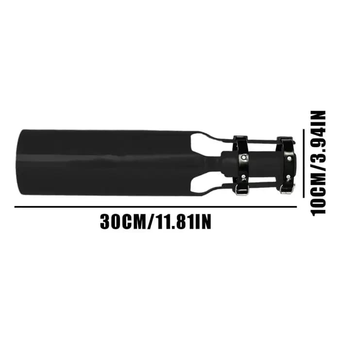 Amplificateur d'extension métallique pour souffleur de feuilles