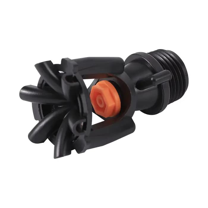 Arroseurs rotatifs à filetage mâle 1/2 ", arroseur d'eau d'irrigation pour pelouse 360 ° Système d