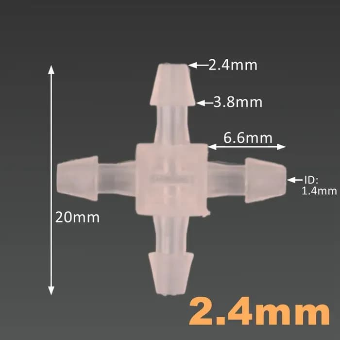 Connecteur transversal en plastique 200 ~ 2.4mm