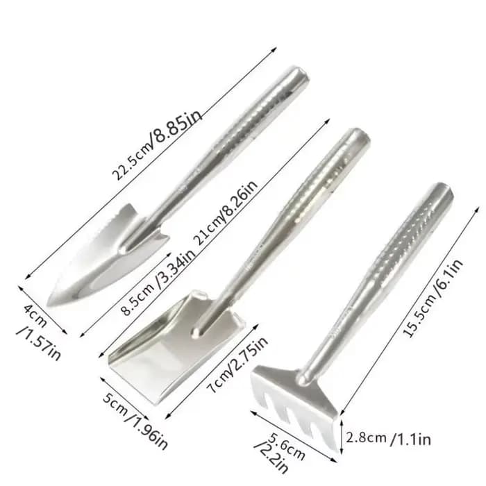 Spatule de jardinage en acier inoxydable pour bonsaï