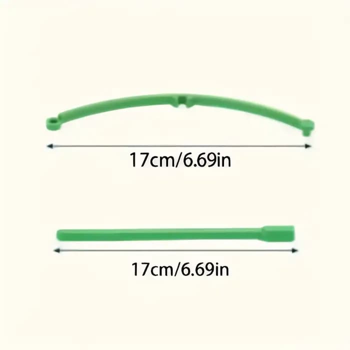 Anneaux de Support pour plantes en plastique réglables à 5/10/15 niveaux, 30/60/90 pièces, conceptio