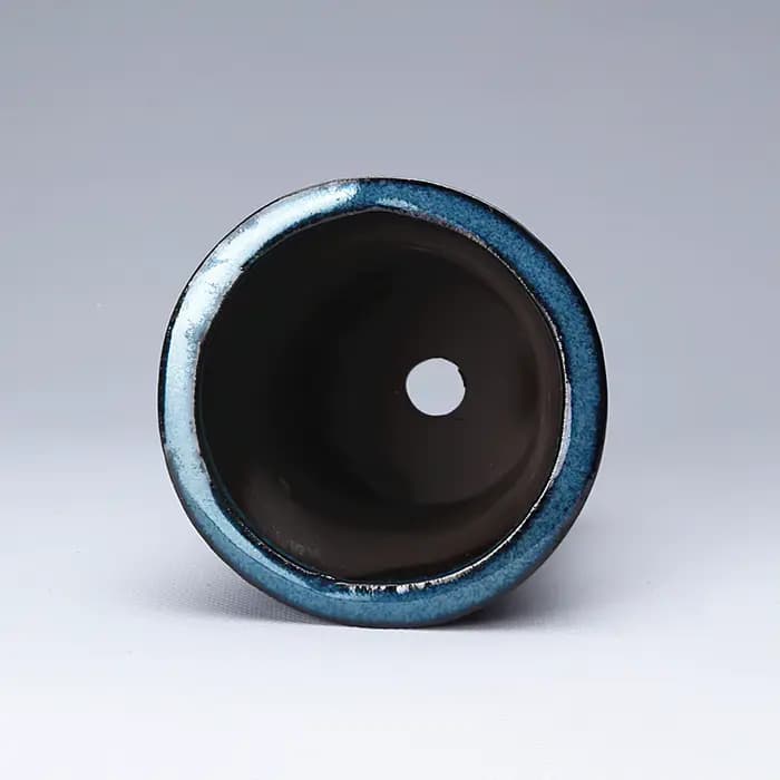 Pots de fleurs en céramique avec trou de vidange, trous de vidange pour éliminer l'excès d'eau, conception pour balcon, salon, chambre à coucher