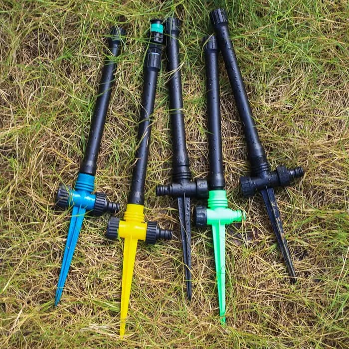 Arroseur rotatif pour pelouse de jardin 1/2 "buse de diffusion à filetage mâle 360 degrés arrosage a