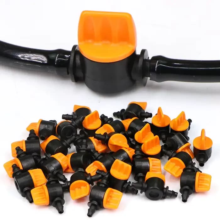 Mini adaptateur de tuyau à assujetpour d'argile goutte à goutte de jardin, accessoires d'arrosage, r