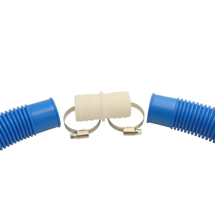 Connecteur de tuyau avec 8 colliers de serrage de 38mm, 4 pièces, adaptateur de connecteur de tuyau