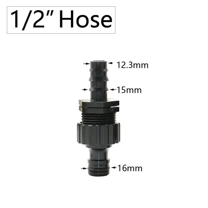 Joint de Tube en Pe pour connecteurs de raccords barbelés 4/7 8/11 16/20/25mm, 1/4 "3/8" 1/2 "3/4" 1