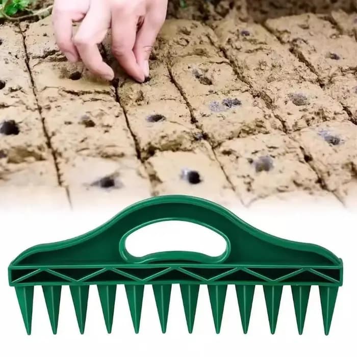 Semoir manuel portable pour semis de jardinage