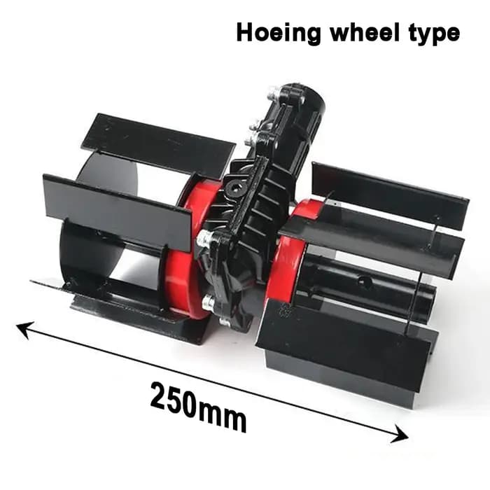 Accessoire multifonctionnel pour tondeuse à gazon et débroussailleuse avec lames interchangeables