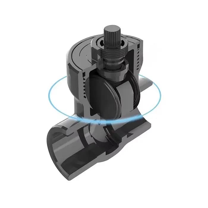 Vanne de régulation en UPVC de haute qualité, diamètre intérieur 20~50mm, connecteur d'irrigation po