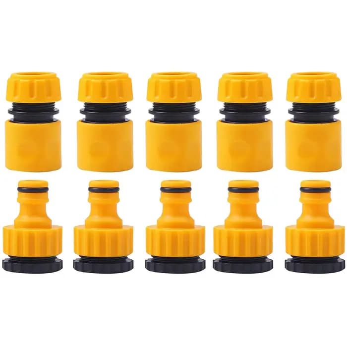 Adaptateur fileté pour tuyau d'eau, connecteur rapide, robinet d'eau Graden, 3/4 pouces, 1/2 pouces,