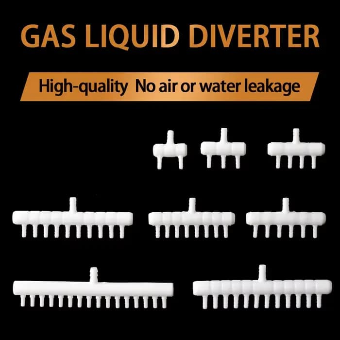 Tuyau de dérivation de débit d'eau, joint pagode, multi-têtes, gaz, liquide, plantation de jardin, a
