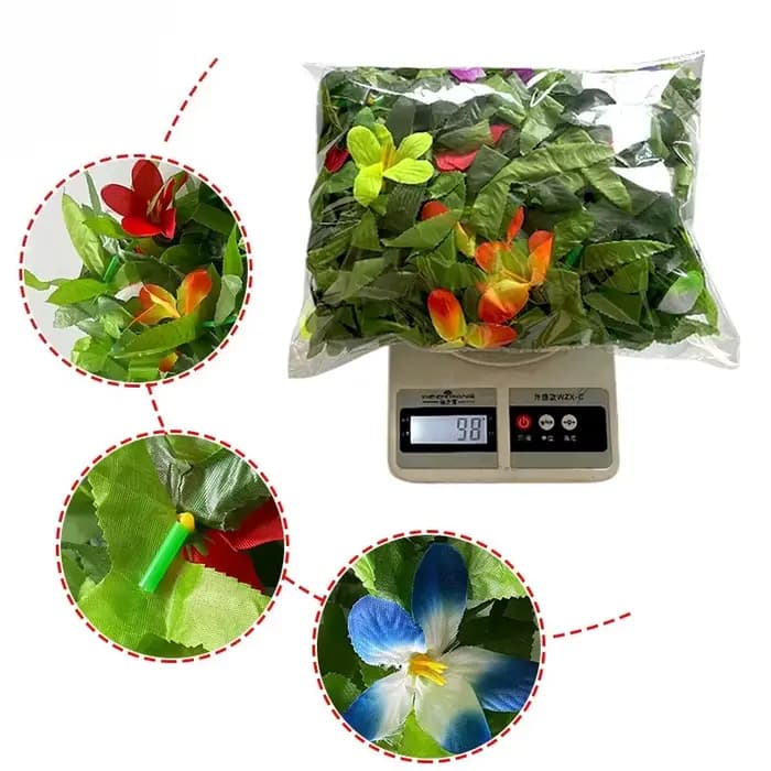 Feuilles vertes hawaïennes, lois en vrac pour fête Luau, décorations de fête à thème d'été, de plage, de vacances, 6 pièces/12 pièces