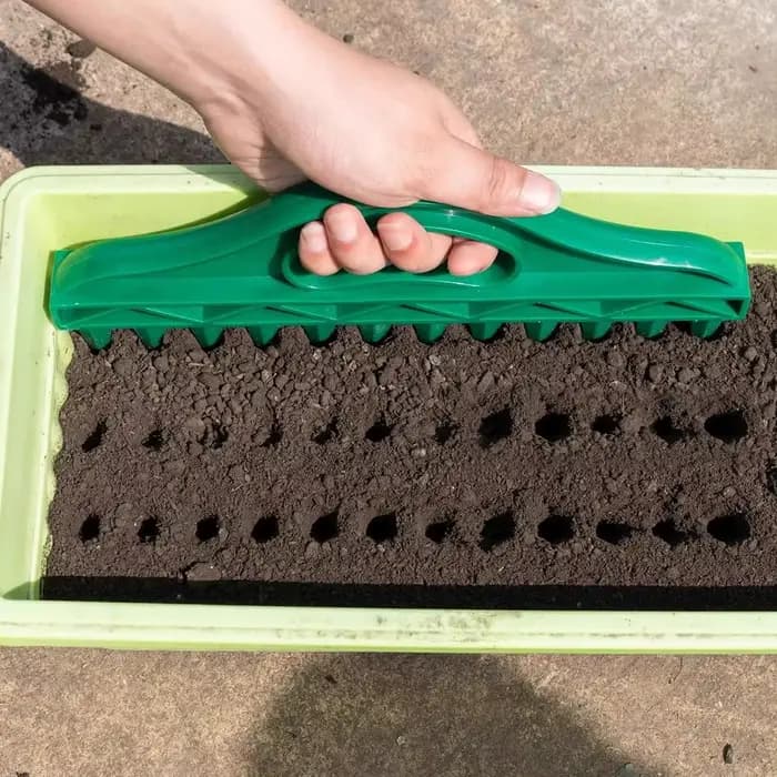Outil de semis de jardin manuel : Épandeur de graines