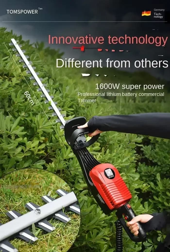 Taille-haie électrique professionnel pour le jardin de thé