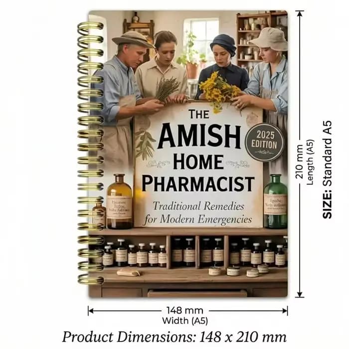 Manuel des remèdes à base de plantes : Guide traditionnel de guérison naturelle, Pharmacie domestique Amish pour la santé moderne et les solutions de style de vie équilibré
