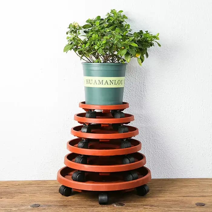 PerfecPlant-Pot de Fleurs avec Roue Universelle, RapRolling, Niket Extérieur, délégations, T1