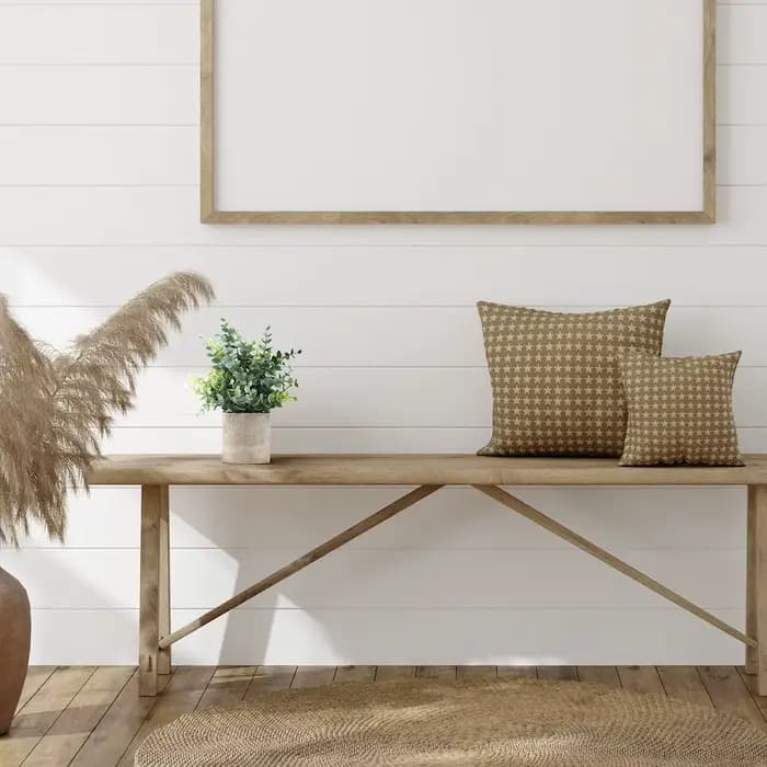 Paquet de 2 petites fausses plantes d'eucalyptus