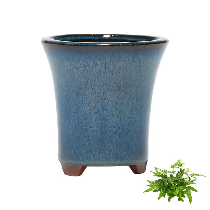 Pots de fleurs en céramique avec trou de vidange, trous de vidange pour éliminer l'excès d'eau, conception pour balcon, salon, chambre à coucher
