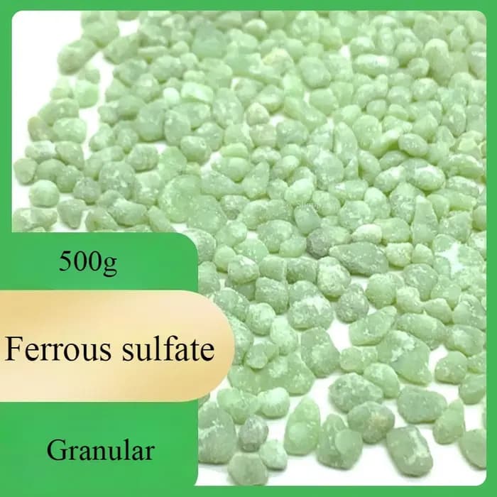 Fertilisateur de Sulfate ferreux en poudre/Granulaire, 500g, fleurs, plantes en pot, Solution aqueus