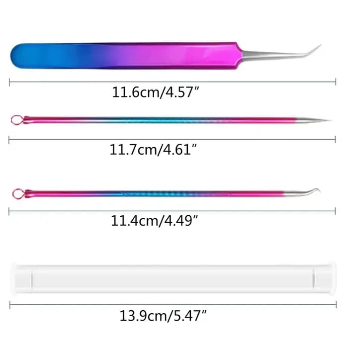 Kit d'outils de désherbage en vinyle avec boîte de rangement