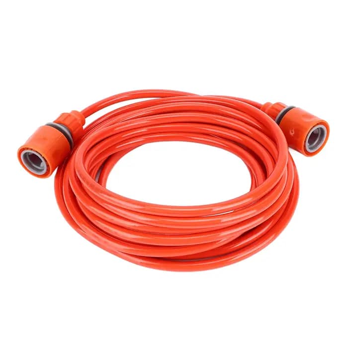 Tuyau d'arrosage flexible et haute pression de 6 mètres, flexible, antigel, en plastique, pour le ja