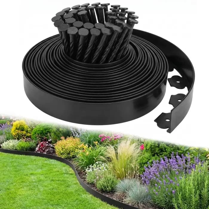 Bande de bordure de jardin de 10 m