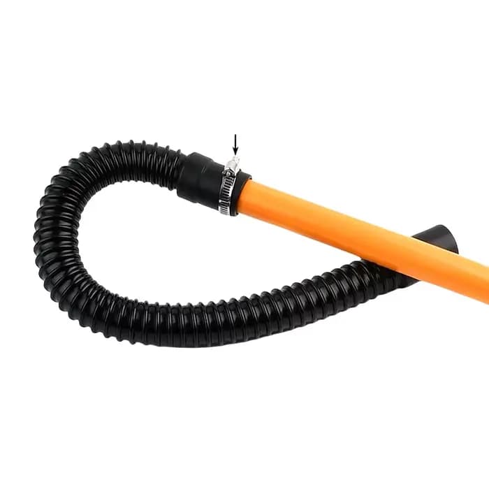 Tuyau ondulé pour Aquarium, tuyau ondulé, tête en caoutchouc souple, tuyau d'entrée et de sortie, tu