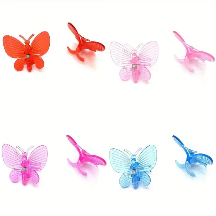 Pinces à orchidées colorées, 30 pièces, pinces papillon pour plantes de jardin, vigne grimpante, Sup