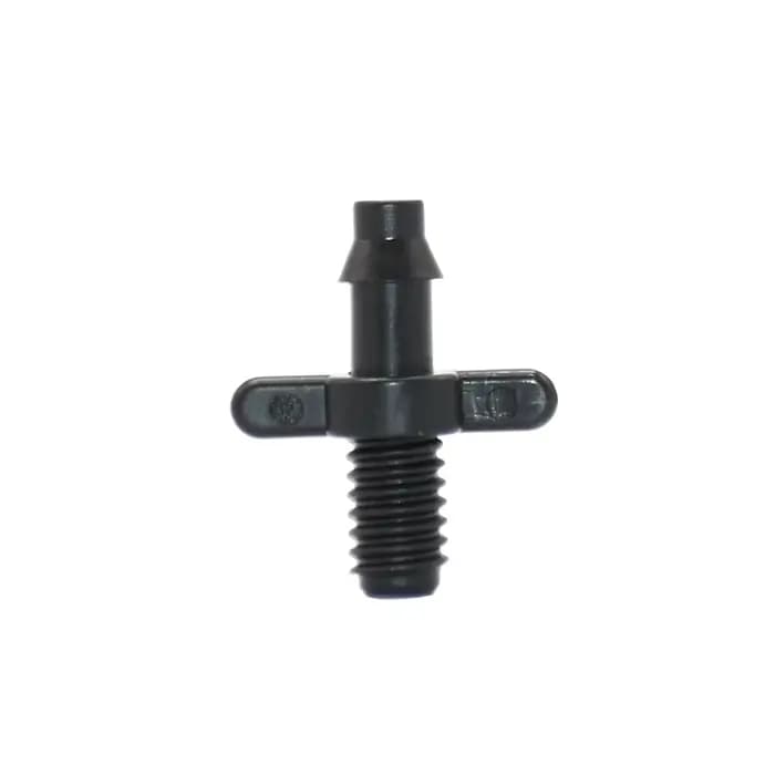 Connecteur de filetage mâle 6mm, 30 à 1000 pièces, 1/8 1/4 pouces, raccords de tuyau d'irrigation Mi