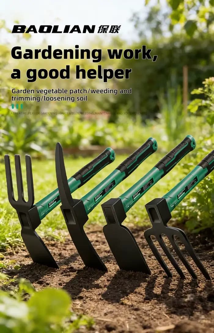 Ensemble d'outils de jardinage BAOLIAN : pelle