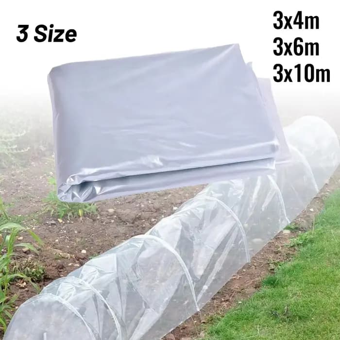 Feuille de plastique en polyéthylène transparent