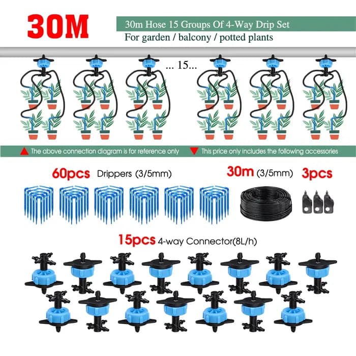 MUCIAKIE 100-10M 4/2 voies 8L goutte