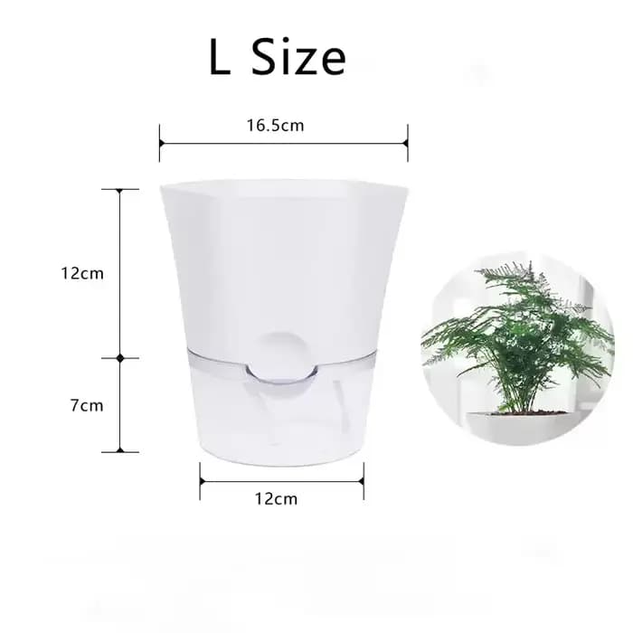 Mini pot de fleur hydroponique pour la décoration de la maison