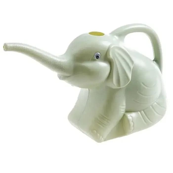 Arrosoir en plastique mignon en forme d'éléphant pour plantes