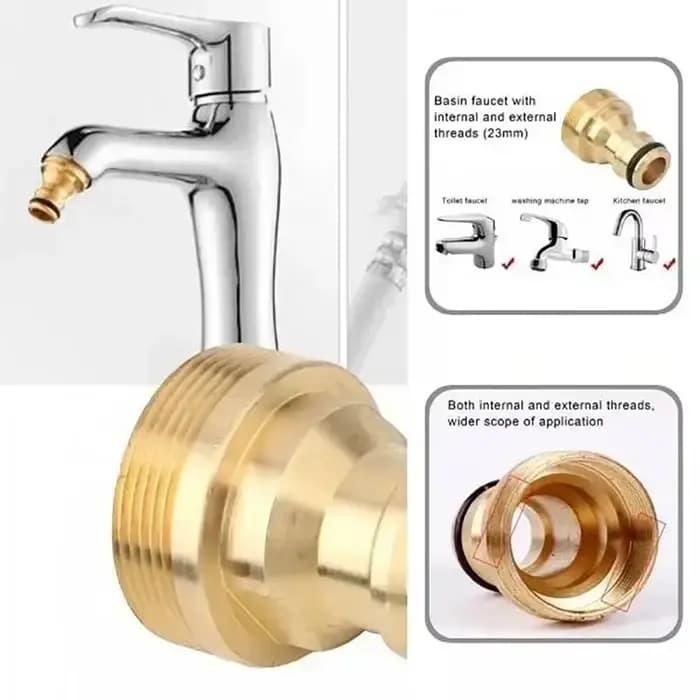 Raccords universels pour arrosage de jardin, adaptateur de robinet de cuisine, connecteur rapide pou